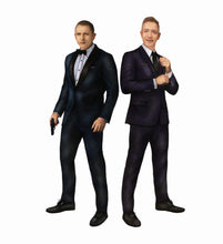 Load image into Gallery viewer, Colour with character - Man drawn with James Bond - Color drawing -drawings and portraits from your photos - drawking.com - Drawking