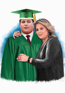 Graduation Color Portrait